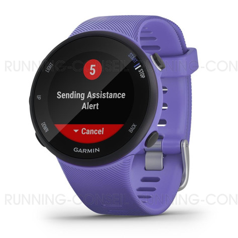 GARMIN Montre GPS Forerunner 45S Mixte Iris