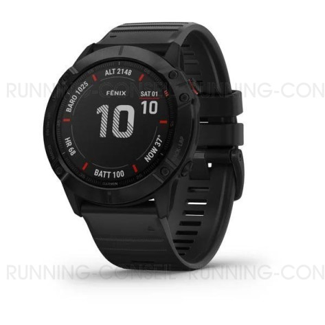 GARMIN FENIX 6X PRO Mixte BLACK/BLACK
