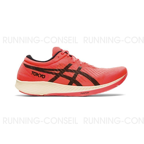 ASICS METARACER TOKYO Homme - SUNRISE RED / BLACK