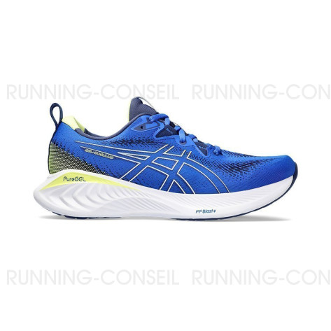 ASICS GEL-CUMULUS 25 Homme ILLUSION BLUE/GLOW YELLOW