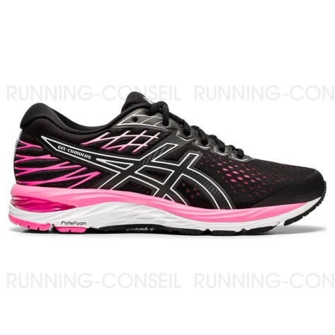 ASICS GEL-CUMULUS 21 Femme NOIR ROSE