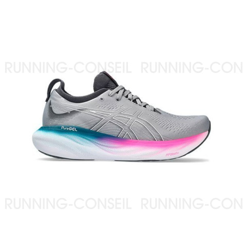 ASICS GEL-NIMBUS 25 Femme SHEET ROCK/WHITE
