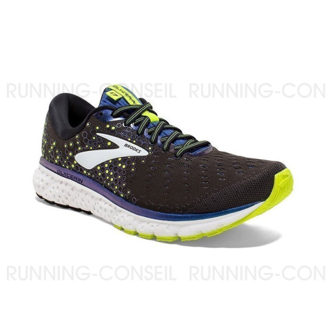 BROOKS Glycerin 17 Homme | Black/Blue/Nightlife 