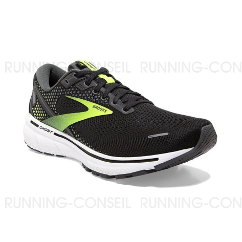 BROOKS Ghost 14 Largeur 2E Homme Black/Pearl/Nightlife