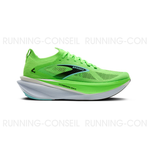 BROOKS Hyperion Max 3 Homme Green Gecko/Black/Blue