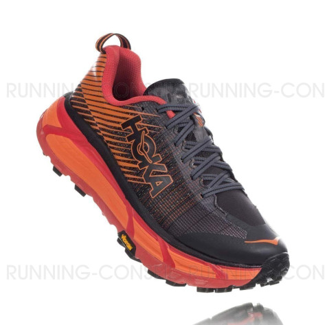 HOKA ONE ONE Evo Mafate 2 Homme Noir/Rouge