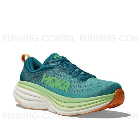 HOKA BONDI 8 Homme DEEP LAGOON / OCEAN MIST