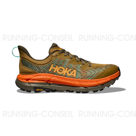 HOKA Mafate Speed 4 Homme ANTIQUE OLIVE / SQUASH