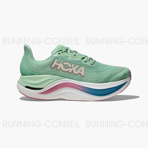HOKA SKYWARD X Femme JADEITE / DRIED ROSE