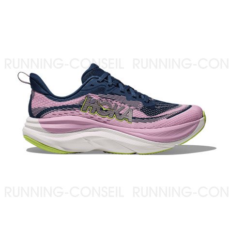 HOKA Skyflow Femme MIDNIGHT  PINK TWILIGHT