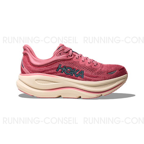 HOKA BONDI 9 Femme LINGONBERRY / CRANBERRY