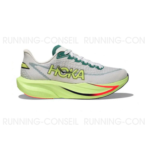 HOKA MACH 7 Homme FROST / NEON YUZU