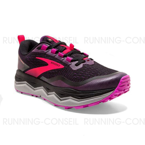 BROOKS Caldera 5 Femme Black/Fuschia/Purple