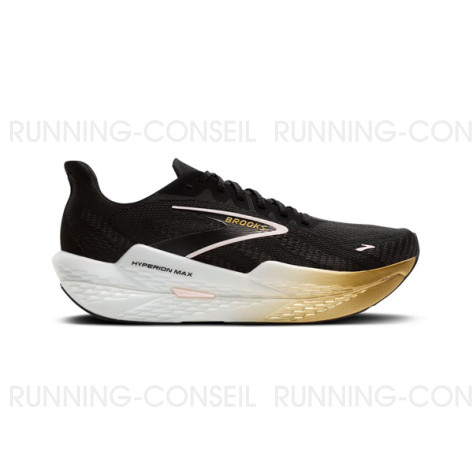 BROOKS Hyperion Max 2 Femme Black/Gold/Pink