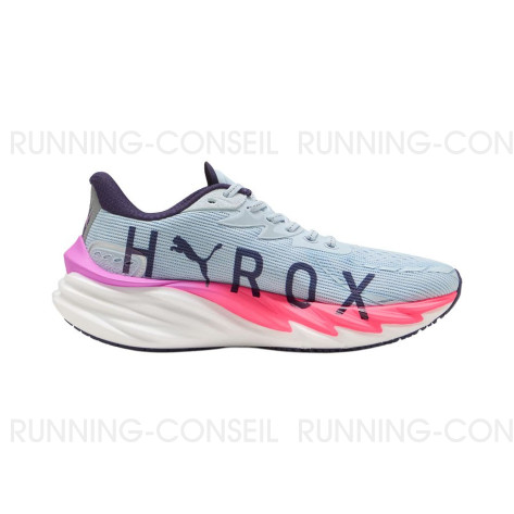 PUMA Velocity NITRO 4 PUMA X HYROX Lucite-Pure Pink-Deep Plum Femme