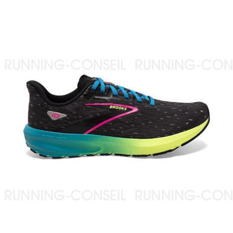 BROOKS LAUNCH 10 Homme BLACKNIGHTLIFEBLUE