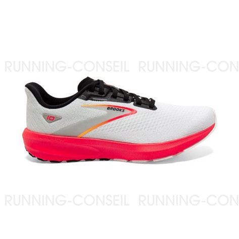BROOKS LAUNCH 10 Homme BLUEBLACKFIERY CORAL