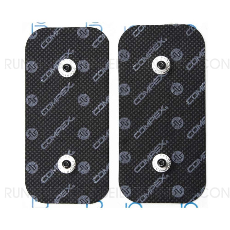 CEFAR COMPEX Grandes Electrodes Dual Snaps 5x10 cm
