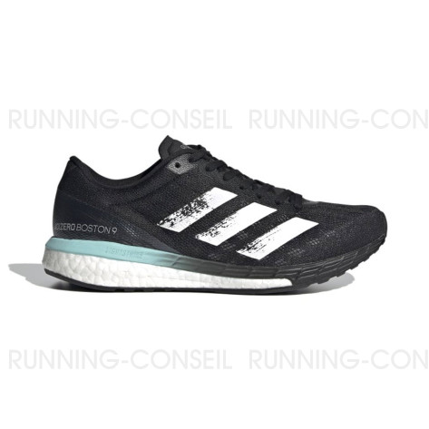 ADIDAS ADIZERO BOSTON 9 W Femme BLACK/AQUA/WHITE