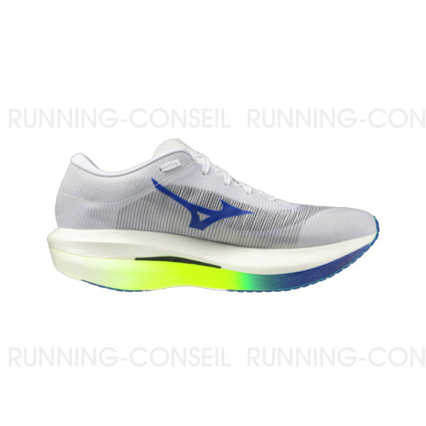 MIZUNO HYPERWARP PRO Homme White/LightYellow/Dazzling Blue