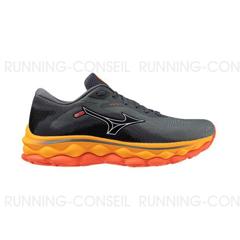 MIZUNO WAVE SKY 7 Femme TURBULENCEWHITECARROT CURL
