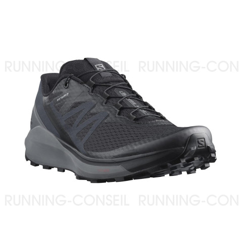 SALOMON SENSE RIDE 4 Homme Black/Quiet Shade/Ebony