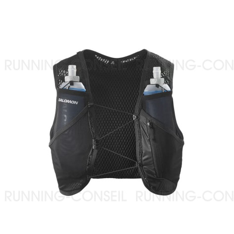 SALOMON ACTIVE SKIN 4 Mixte BLACK / METAL