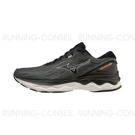 MIZUNO WAVE SKYRISE 3 Homme Blk/Silver/OrangeCopper
