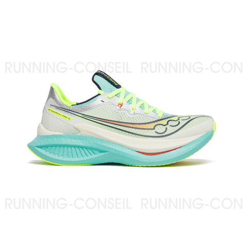 SAUCONY ENDORPHIN PRO 5 Femme WHITE/SPLASH