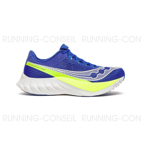 SAUCONY ENDORPHIN PRO 4 Homme LAPIS/CITRON