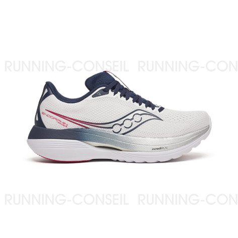 SAUCONY ENDORPHIN TRAINER Homme WHITE/NAVY