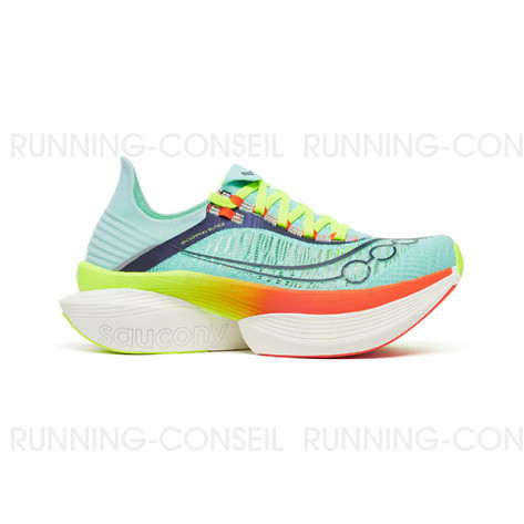 SAUCONY ENDORPHIN ELITE 2 Mixte SPLASH/FIRE