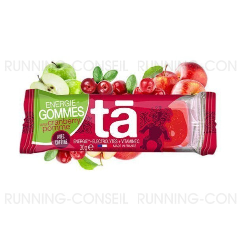 TA Energy Gommes Mixte CRAMBERRY POMME