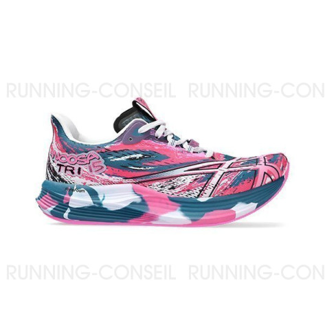 ASICS NOOSA TRI 15 Femme RESTFUL TEAL/HOT PINK