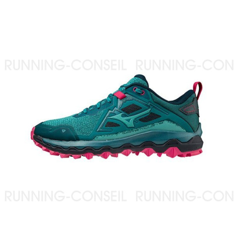 MIZUNO WAVE MUJIN 8 Femme KAYAKING/LAGOON/PPEACOCK