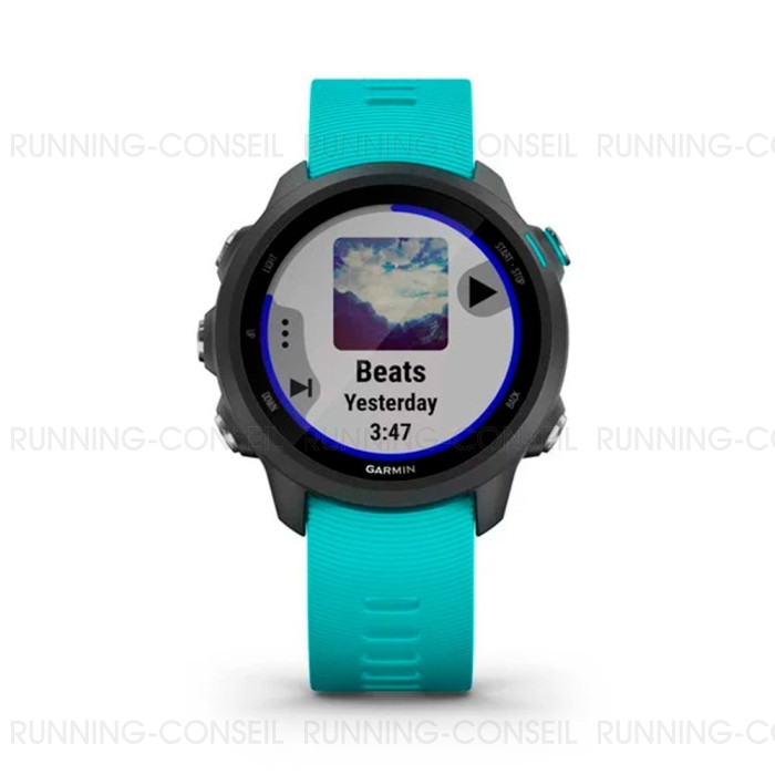 GARMIN Montre GPS Forerunner® 245 Music Vert d'eau