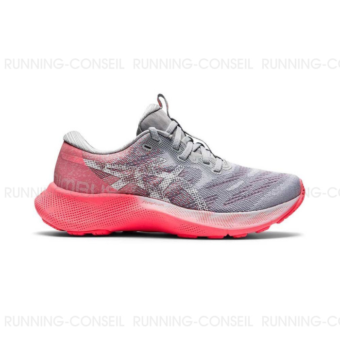 Chaussures ASICS GEL NIMBUS LITE 2 Femme BLAZING CORAL WHITE