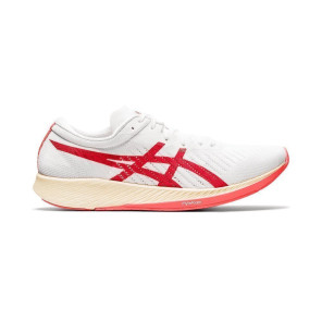 ASICS METARACER Homme WHITE/SUNRISE RED