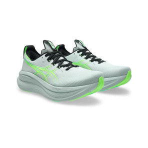 ASICS GEL NIMBUS 28 Homme COLD MOSS / ILLUMINATE GREEN