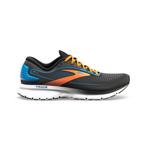 BROOKS TRACE 2 HOMME BLACK/CLASSIC BLUE/ ORANGE