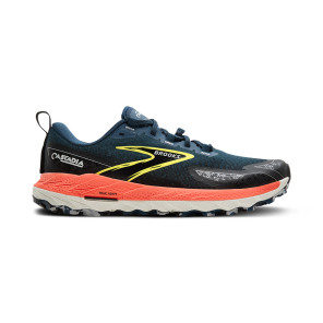 BROOKS Cascadia 18 Homme Legion Blue/Black/Flame