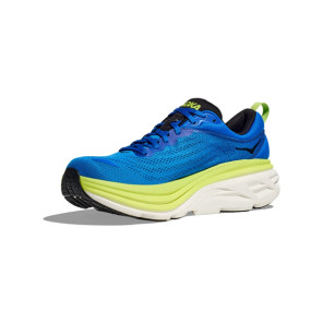 HOKA Bondi 8 Homme ELECTRIC COBALT / LETTUCE