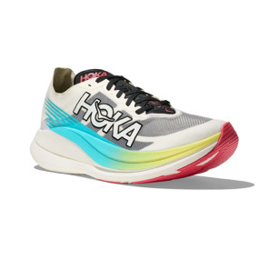 HOKA Rocket X 2 Mixte YUZU / CIELO BLUE