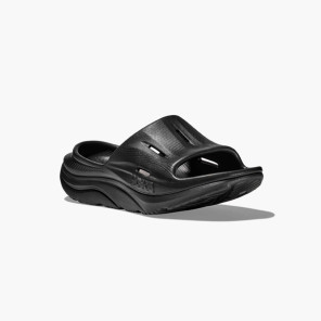HOKA U ORA RECOVERY SLIDE 3 Mixte BLACK / BLACK
