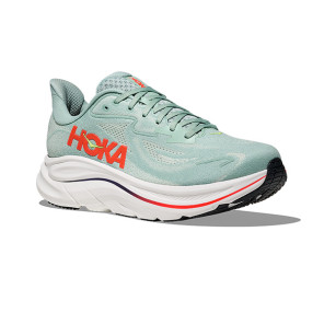 HOKA CLIFTON 10 Homme SAGE / NEON FLAME
