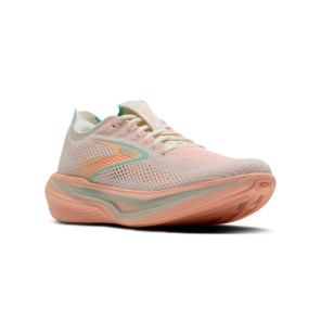 BROOKS Hyperion 3 Femme Coconut/Coral/Yucca