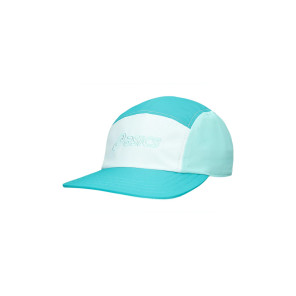 ASICS ASICS 5 PANEL CAP Mixte WAVE TEAL/OASIS GREEN/SOOTHING SEA