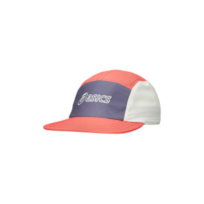 ASICS ASICS 5 PANEL CAP Mixte CORAL REEF/GREYISH PURPLE/BIRCH