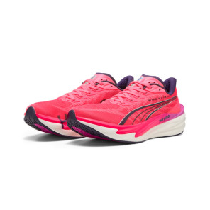 PUMA Deviate NITRO 4 PUMA X HYROX White-Electric Orchid-Pure Pink Homme
