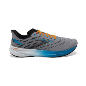 BROOKS HYPERION 1D HOMME GREY/ATOMIC BLUE/SCARLET